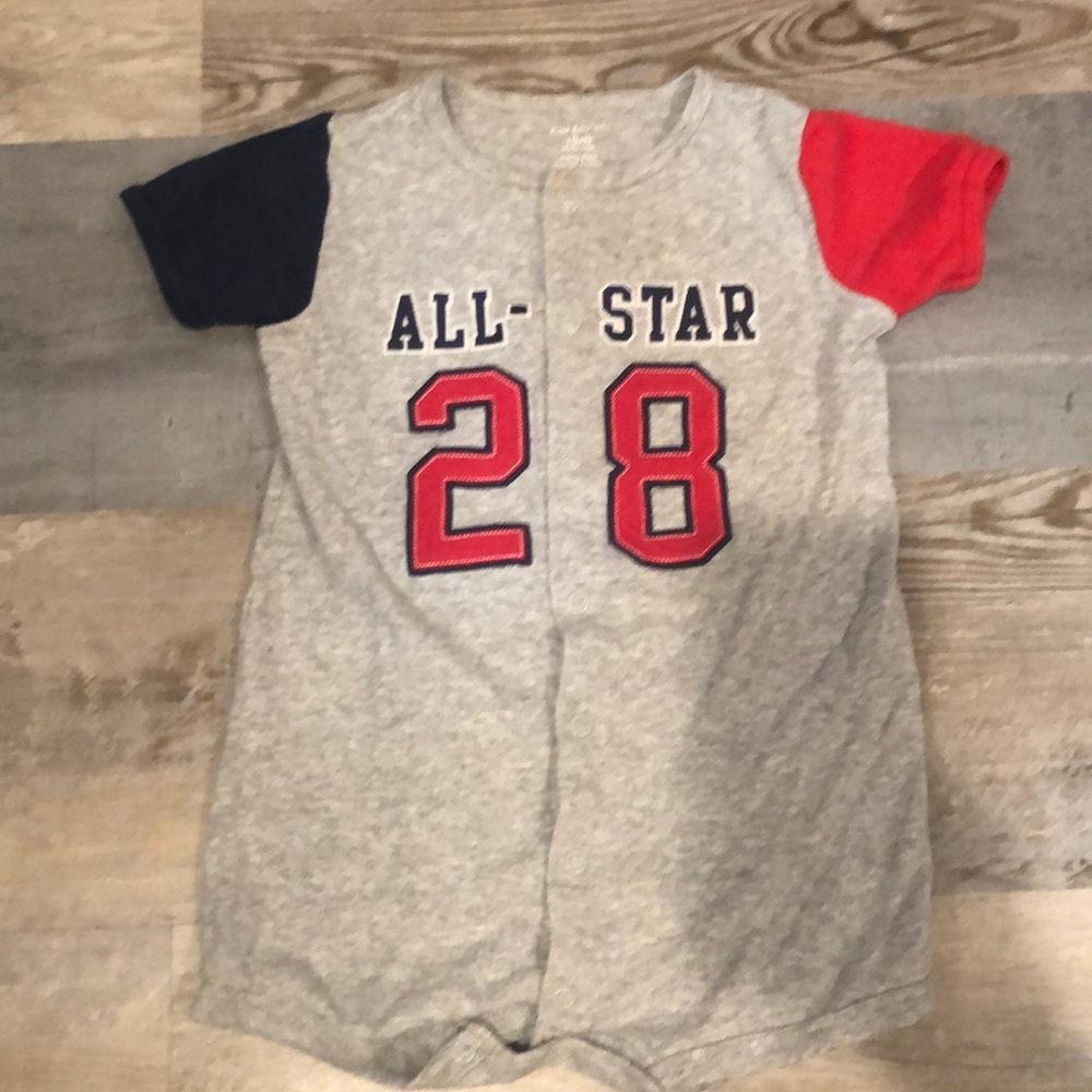 Carter’s boy all star romper